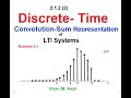 (E)SS(O) Ex 2.4 || Discrete Time Convolution Techniques || Signals and systems