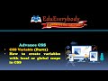 Advance CSS : Part1 - CSS Variable in Web development using HTML, CSS and JavaScript