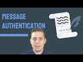 Authenticating Data with Message Authentication Codes