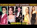 List Of Winners Of Filmfare Middle East Achievers Awards| Ranveer,Govinda, Shehnaaz,Tamannaah,Janhvi