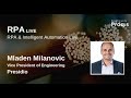 RPA \u0026 Customer Service | Mladen Milanovic | at BTOES | a Proqis Company