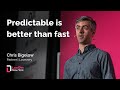 Predictable is better than fast | Chris Bigelow | LeadDev New York 2025
