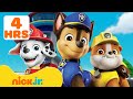 Patrulha Canina | Melhores momentos do Chase! 💙🐾 | 4 horas | Nick Jr. em Português