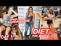 I tried Khloe Kardashians Diet \u0026 Workout for a week...and this is what happened!!! | Saffron Barker