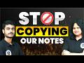 Dear TEACHERS / COMPANIES Don’t Use our Old Notes | Students Trust You | Stop Cheating