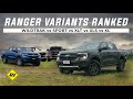 2023 Ford Ranger Variants Ranked  -Wildtrak vs Sport vs XLT vs XLS vs XL 4x4