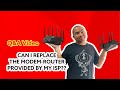Q\u0026A: Can I replace the modem-router provided by internet service provider? | JK Chavez