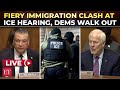 'This charade…': Democrats walk out after clash with GOP Senators at explosive ICE hearing