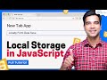 Local Storage Javascript | How to Create \u0026 Use Local Storage in JavaScript (Full TUTORIAL)