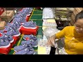 Amazing mass production process of Chinese sports shoes. 35 years old OEM shoe factory