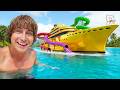 I Built A $100,000 EXTREME Yacht!