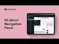 What is Navigation Panel? How to organise the LMS dashboard? || Mykademy
