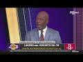 James Worthy reacts to LeBron scores 28 lead Lakers finish off Rockets 98-78 to advance next round