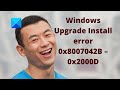 Fix Windows Upgrade Install error 0x8007042B – 0x2000D