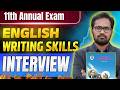 11th English | Interview Questions | Annual Exam | Writing Skills