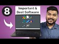8 Important \u0026 Best Software for Windows Laptop/PC