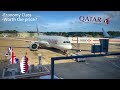 TRIPREPORT | Economy Class | London Gatwick (LGW) - Doha (DOH) | Qatar Airways | Boeing 787-8