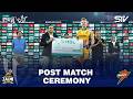 Post Match Ceremony | Peshawar Zalmi vs Rawalpindiz | Match 3 | HBL PSL 11 | MZB1J