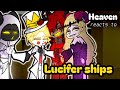 Hazbin Hotel Heaven reacts to Lucifer ships🛎️Gacha 2 Hazbin Hotel Prime react