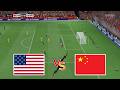February 25,2026 |  🇨🇳 China WNT vs 🇳🇬 USA WNT | Epic Women’s Clash | EA FIFA 23 Gameplay