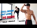 Best FULL BODY WORKOUT to lose FAT 🏋🏻‍♂️ 20 Mins |NO EQUIPMENT| MALE \u0026 FEMALE चर्बी घटाएं 20 MIN