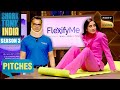 Shark Tank India 3 | 'Flexify Me' पर अपनी खराब रिपोर्ट देखकर Vineeta हो गईं Disappoint | Pitches