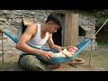 Baby Truc Lam Can’t Sleep Well — Dad Trieu Duong Builds a Hammock to Help Her Rest Better