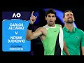 Carlos Alcaraz v Novak Djokovic Highlights | Australian Open 2026 Final