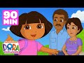 Dora the Explorer's Family \u0026 Friend Adventures! #2 💕 90 Minutes | Dora \u0026 Friends