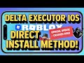 [FIXED] Direct Install Delta Executor Mobile NEW Update Roblox on iOS | BEST Roblox Executor iPhone