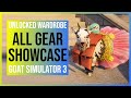 Goat Simulator 3: All Gear Showcase | Wardrobe Items (Goats, Heads, Bodies, Backs, Feet, Fur, Horns)