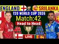 🔴Live: England vs Srilanka Match 42 | ICC T20 World Cup 2026 Super 8 | Eng vs SL Match Live