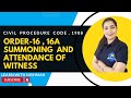 😦SUMMON \u0026 ATTENDANCE of Witness | क्यों ज़रूरी है गवाह की हाज़िरी | Civil Procedure Code,1908