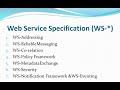 Web Service Specification (WS-*) | Web Service Extensions | Service Oriented Architecture (SOA)