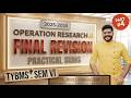 Operation Research Final Revision | TYBMS SEM VI | Part 4 | 100% Exam Focus | Dr. Mihir Shah