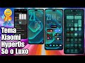 Nova Personalização Tema Xiaomi Ícones Dark e Centro de Controle HyperOs @CiclopeTech 1