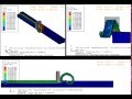 Abaqus CAE explicit orthogonal cutting 3D 1