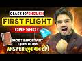 FINAL LIVE CLASS 10TH ENGLISH FIRST FLIGHT | DIAMOND LIVE | ONE SHOT | FINAL REVISION | REVISION