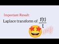 Laplace transform of f(t)/t #Laplacetransforms L1k,345