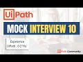 🔴 10. UiPath Mock Interview | 0 -2 Yrs | LIVE | UiPath Interview Questions and Answers | Beginners