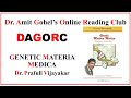 DAGORC | DAY - 16 GENETIC MATERIA MEDICA (CARBON GROUP) BY DR. PRAFULL VIJAYAKAR | DR. AMIT GOHEL