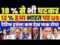 18 % से भी घटकर 12 % हुआ भारत पर US | LIVE |