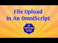 File Upload in OmniScript | File Input | ContentDocumentLink  Object | Salesforce OmniStudio Vlocity