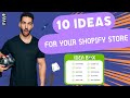 Top 10 ideas for your Online Store (2024)