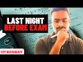A Night Before Exam | IIT Bombay Vlog | Study Motivation