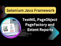 Selenium Java Framework Step by Step | Page Object Model \u0026 PageFactory | TestNG | Live Project