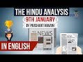 English 9 January 2018- The Hindu Editorial News Paper Analysis- [UPSC/SSC/IBPS] Current affairs