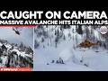 ALPS EMERGENCY: Massive Avalanche Buries Skiers In Courmayeur, Italy | World News