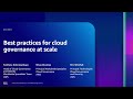 AWS re:Inforce 2023 - Best practices for cloud governance at scale (GRC305)