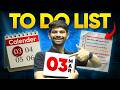 To-Do List | 3 March | 📚 Class 10 Social Science Exam 2026